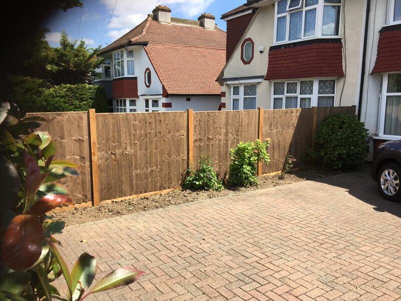 Front garden fence, South West London